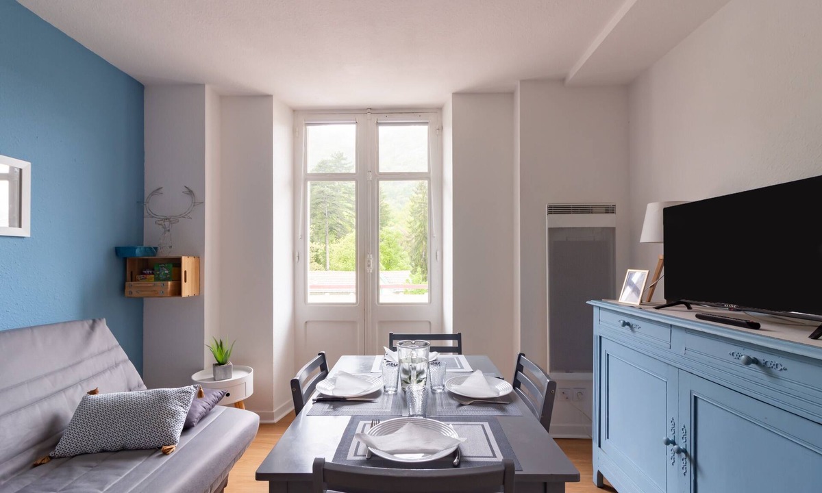 Ax-les-Thermes Apartment | Ô des Montagnes - Vue montagne, station à pied
