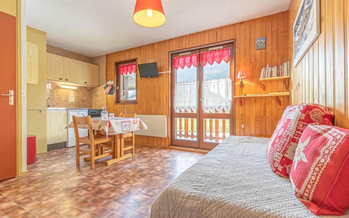Aussois Apartment | 18 m² Studio flat ∙ 1 bedroom ∙ 2 guests