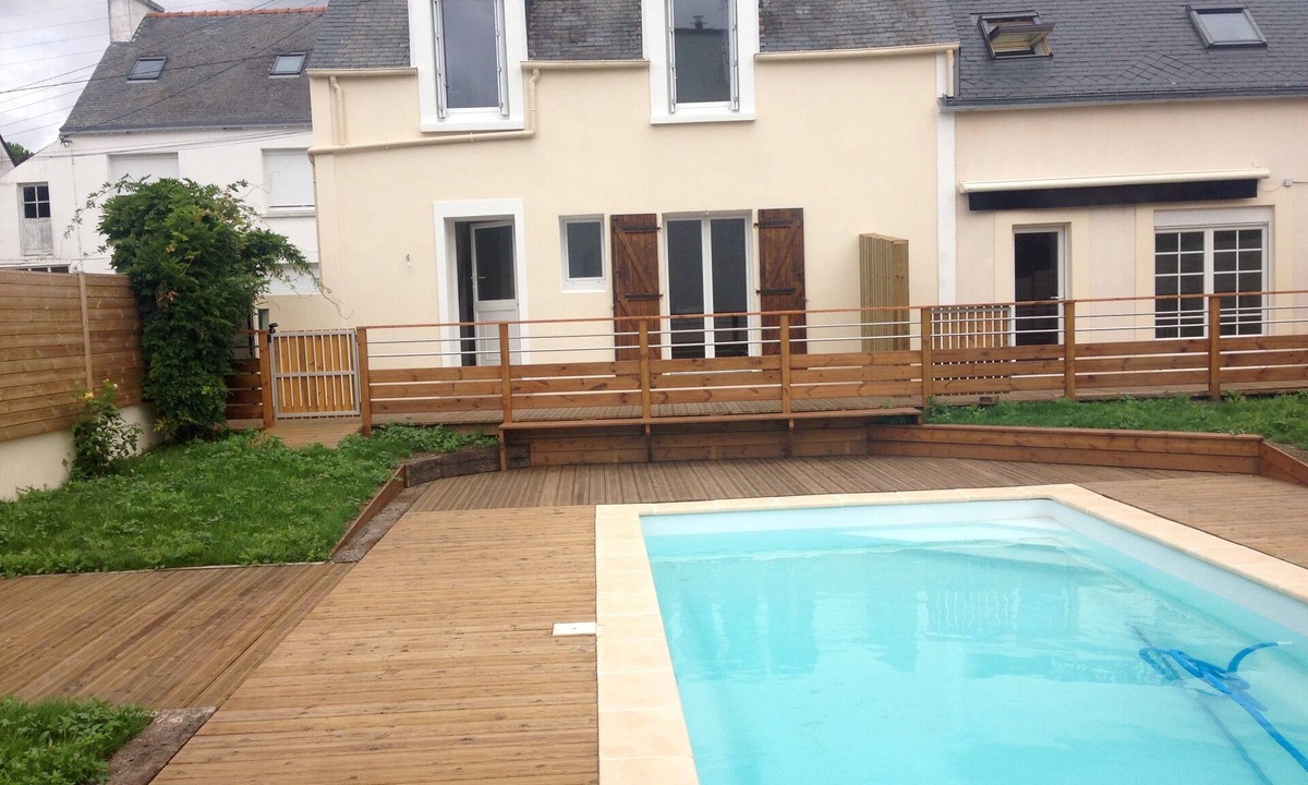 Concarneau House | 2 Completely renovated seaside holiday homes with heated pool