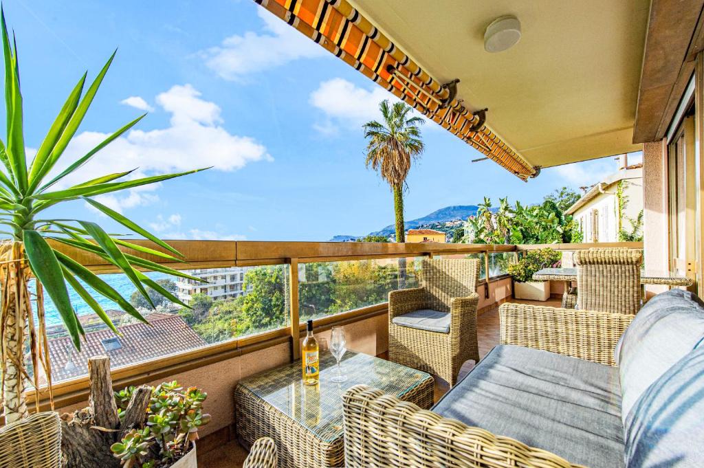 Menton Apartment | 2 pièces confortable à Menton Garavan - Parking