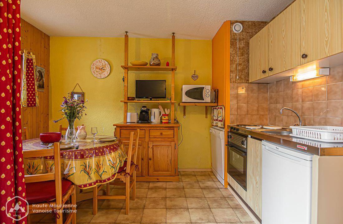 Aussois Apartment | 21 m² Studio flat ∙ 1 bedroom ∙ 3 guests