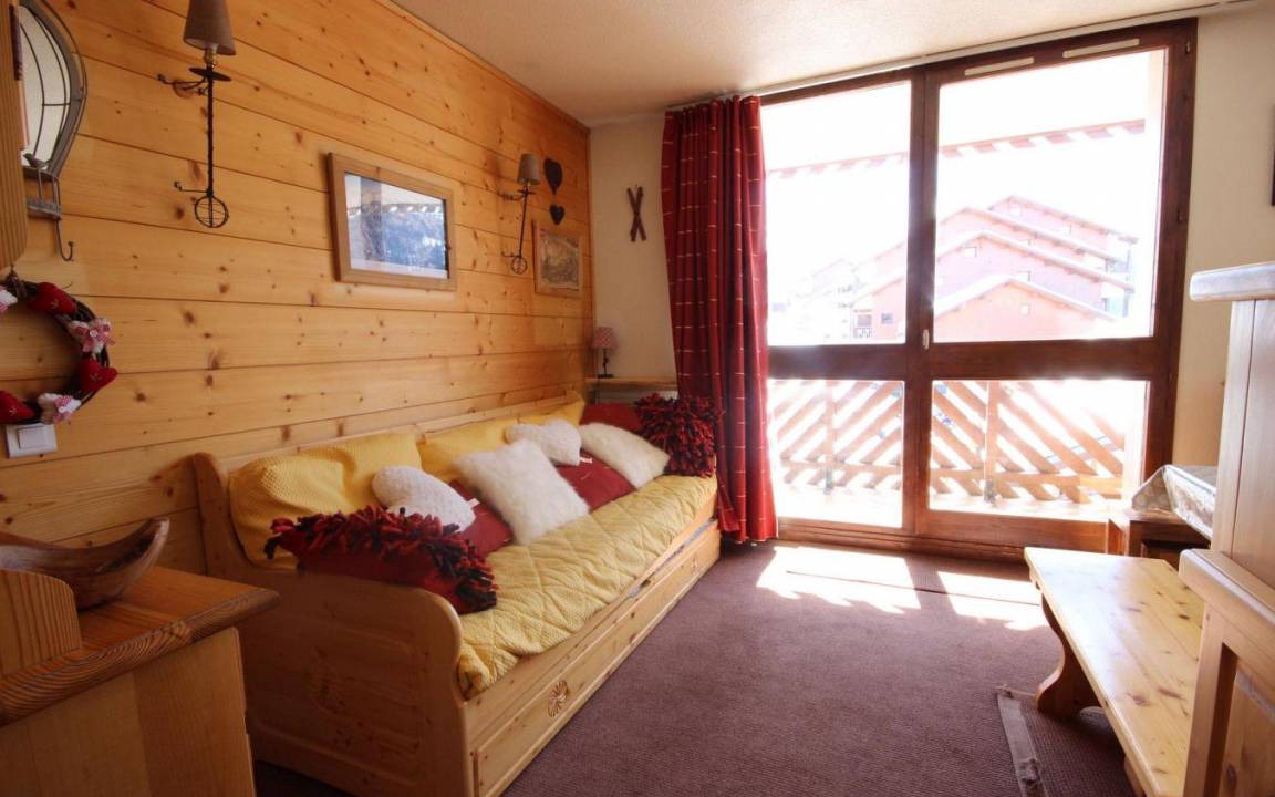 Vallandry Apartment | 23 m² Studio flat ∙ 1 bedroom ∙ 4 guests