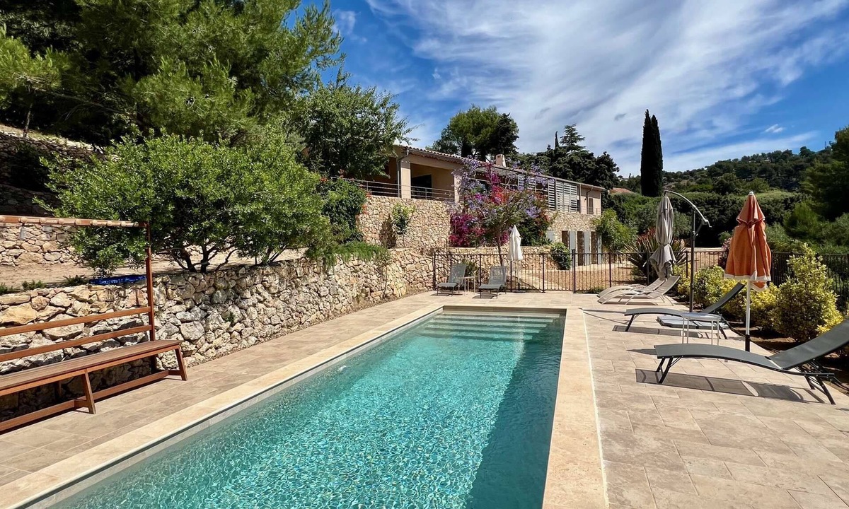 La Cadiere-d'Azur House | Architect's villa with air co and swimming pool, sea view and outbuilding for 10