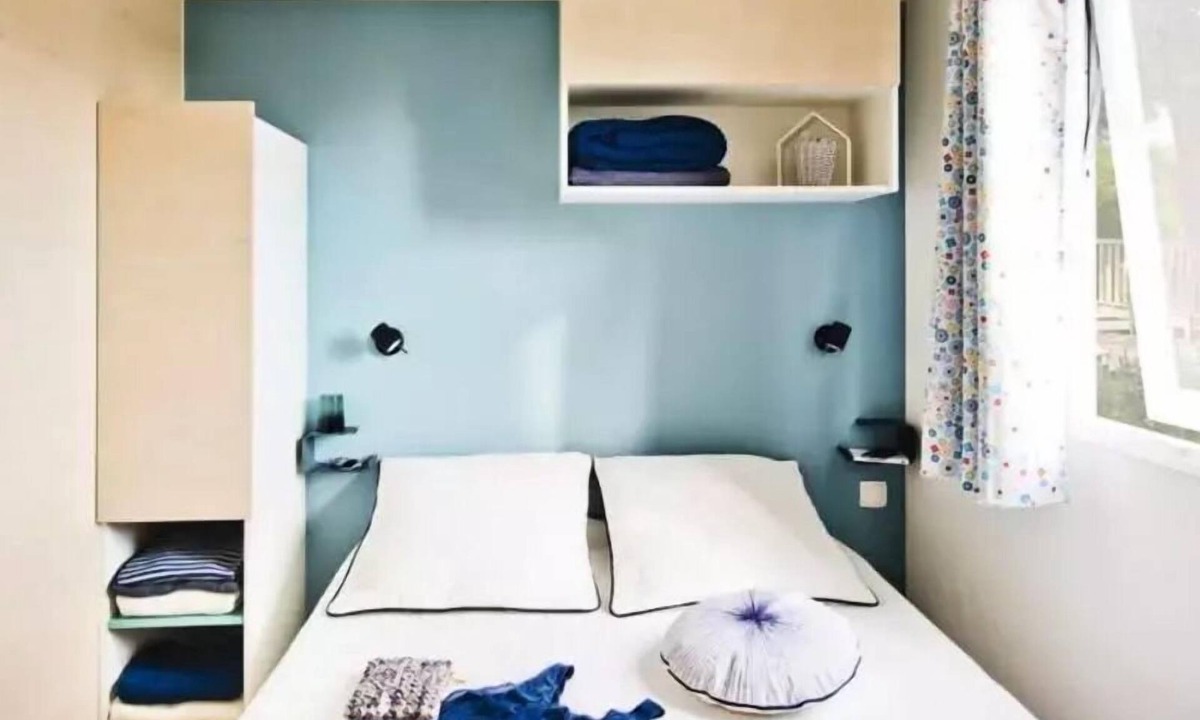 Quartier d'Orbigny House | Camping 2 Beaches & Ocean* - Mobile Home Loggia Compact 3 rooms 4 people