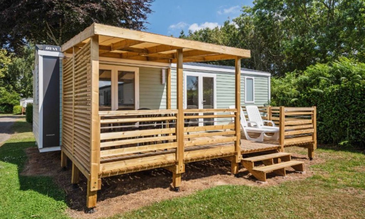 Landudec House | Camping 5* | Mobil-home 4p + Parc aquatique