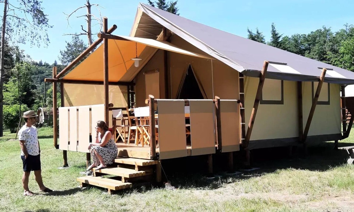 Arlebosc House | Camping du Viaduc* - Jungle Lodge 3 Rooms 5/7 People Without sanitary facilities