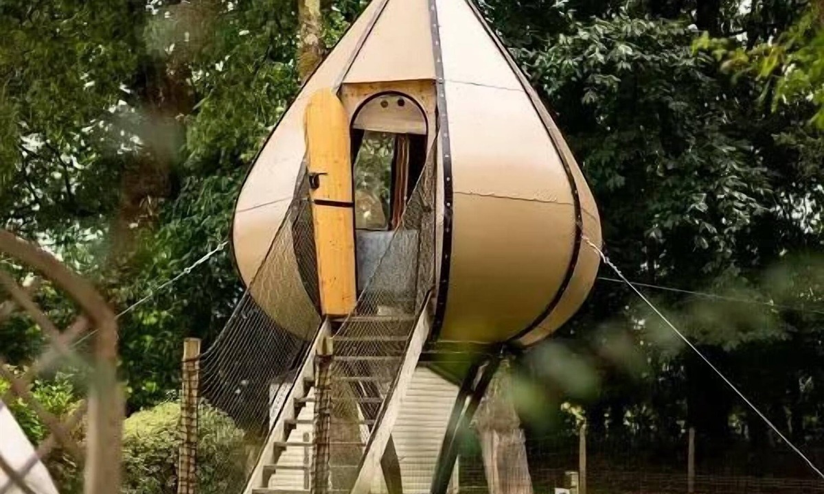 Pont-Scorff Cabin | Camping Entre Terre et Mer * - Goutte d'ô cabin 2 people