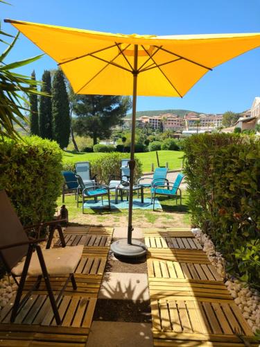 Le Dramont Apartment | Cap'Azur T2 - Rdj - Vue Golf