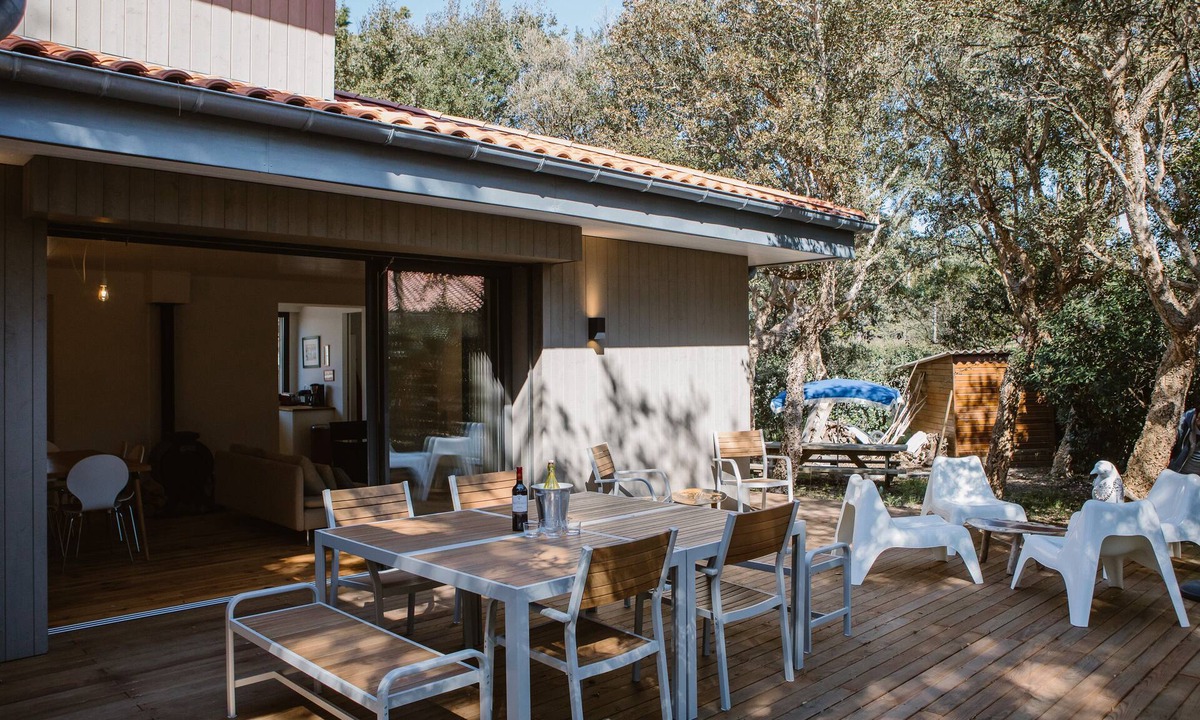 Les Estagnots Villa | CAP COD VILLA, 200m from Estagnots beach and shops