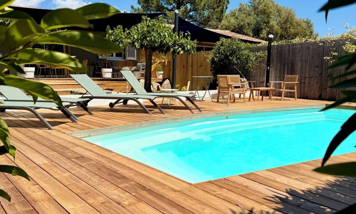 San-Gavino-di-Carbini Villa | Casa A Machja private heated pool in Porto-Vecchio, sleeps 6 3 bedrooms