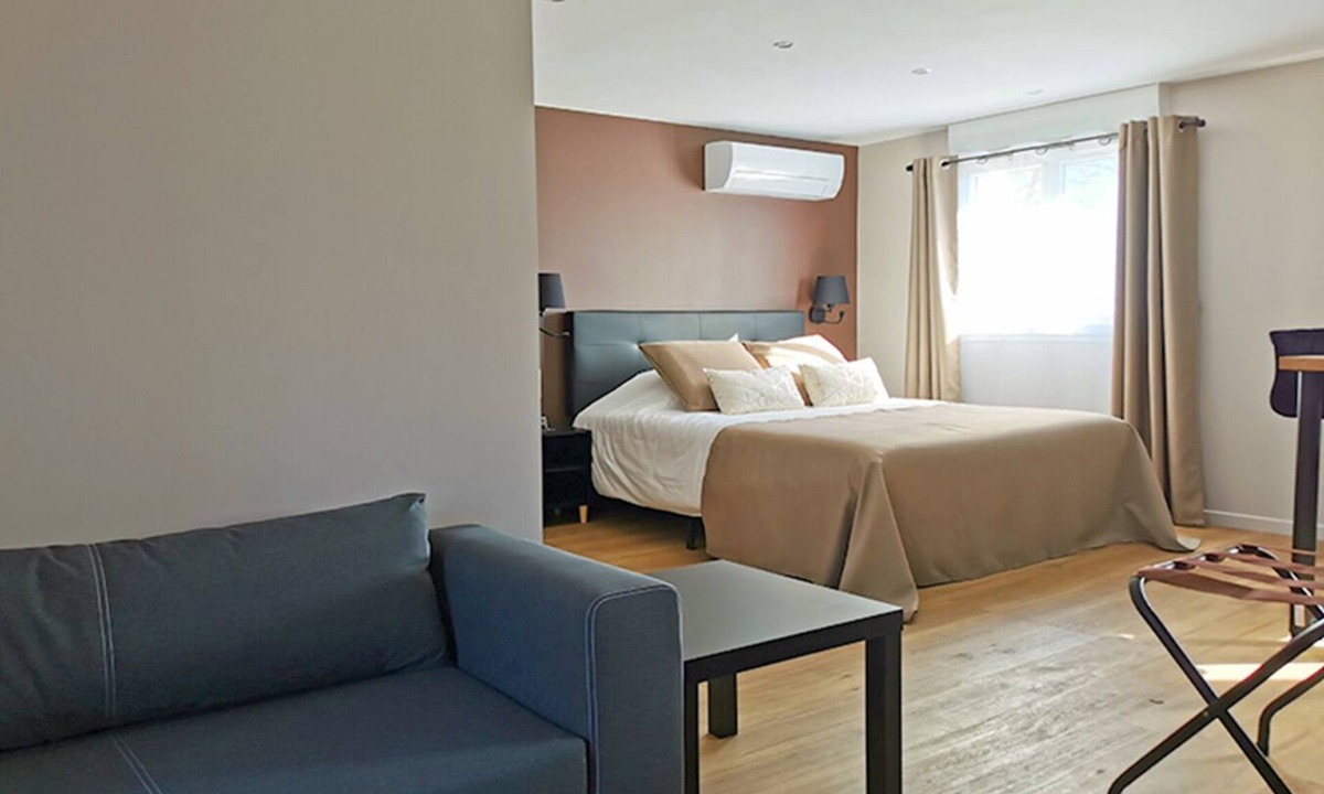 Moyen-Vernet Apartment | Cemoi Studio Hammam 4 people with terrace