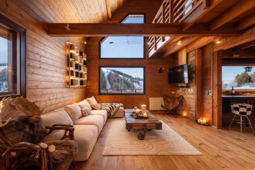 Peone Ski Chalet | Chalet Massada # Luxe, Piscine & Jacuzzi - Vue Panoramique - Valberg