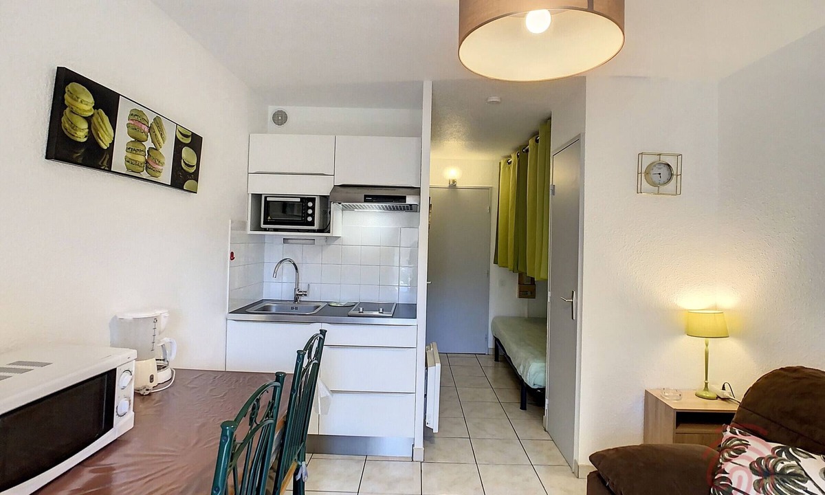 Lamalou-les-Bains Apartment | Charming Studio with Balcony, Wifi and Pets Allowed