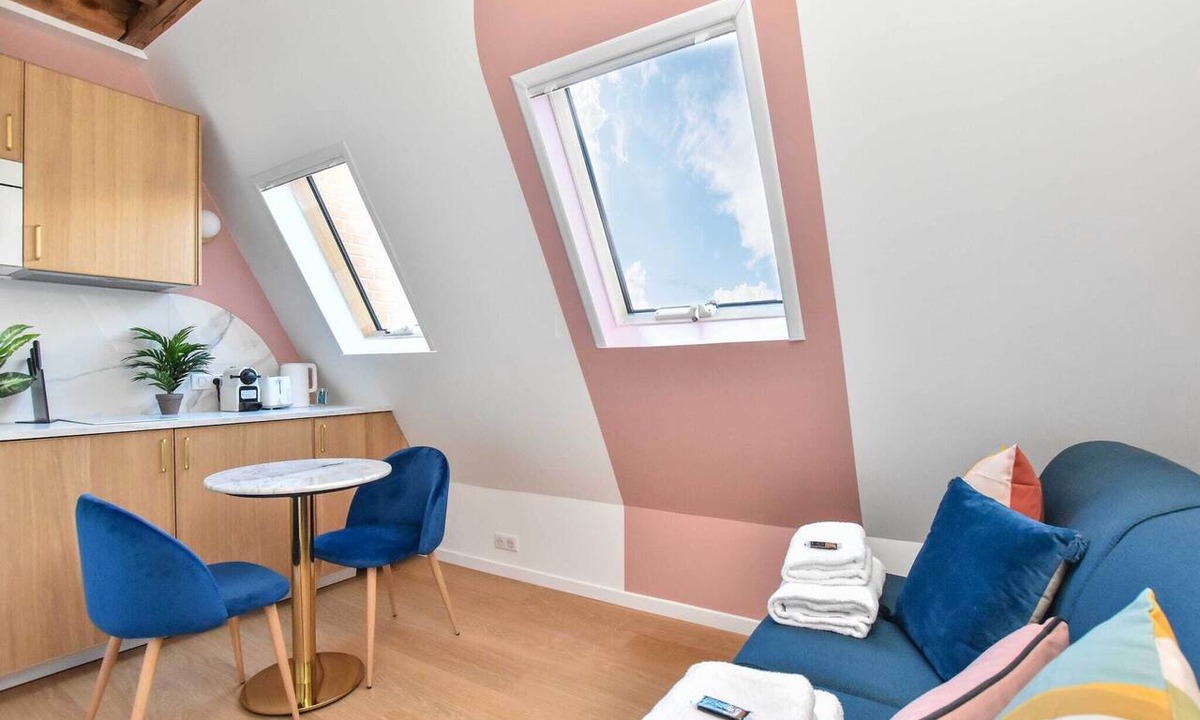 Quartier de la Plaine-de-Monceaux Apartment | Charming studio - 2P - AC - Plaine-de-Monceau