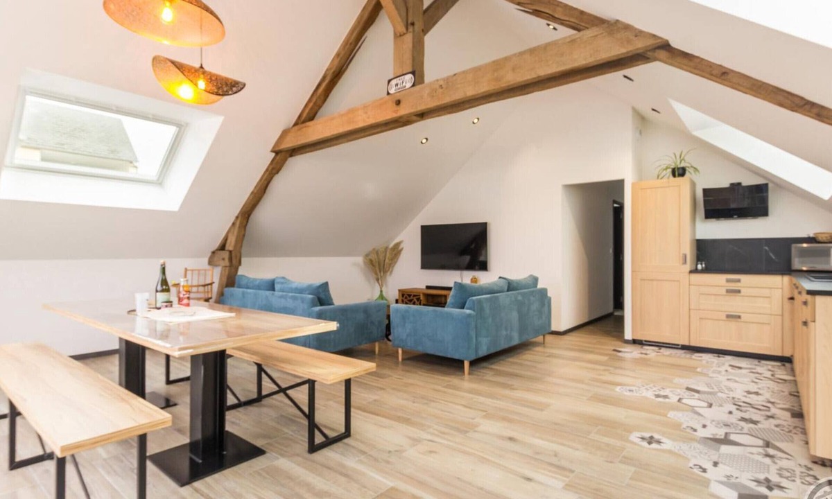 Parigny Apartment | Cozy apartment with terrace, near Mont-Saint-Michel