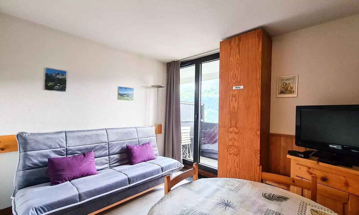 Flaine Apartment | Doris Residence - Studio for 4 People