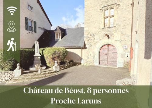 Beost Apartment | Dormez dans l'enceinte du Château de Béost, 8 pers