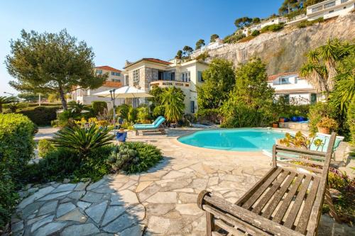 Mont Boron Villa | Exclusive!Villa Eolienne:Vue Mer,Piscine