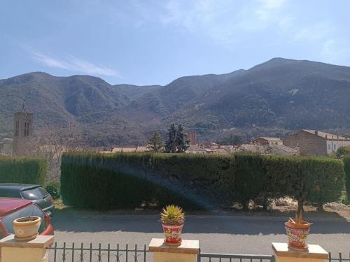 Arles-sur-Tech Apartment | F2 classé 3 étoiles vue montagne, extérieur clos