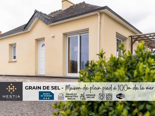 Porspoder House | GRAIN DE SEL - Maison de plein pied 100m de la mer