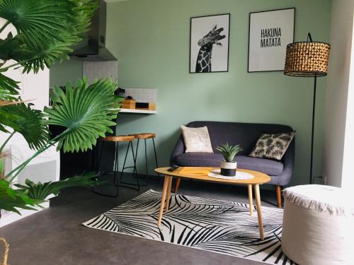 Lorient Apartment | Grand Studio avec terrasse proche de l'hypercentre de Lorient