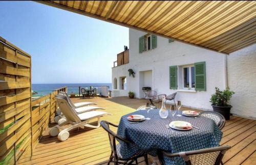 Macinaggio Apartment | Grande terrasse face à la mer - Casa di Virginie