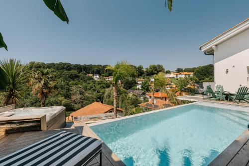 Biarritz Villa | Horizonte Villa with heated pool & jacuzzi Wellness in Biarritz