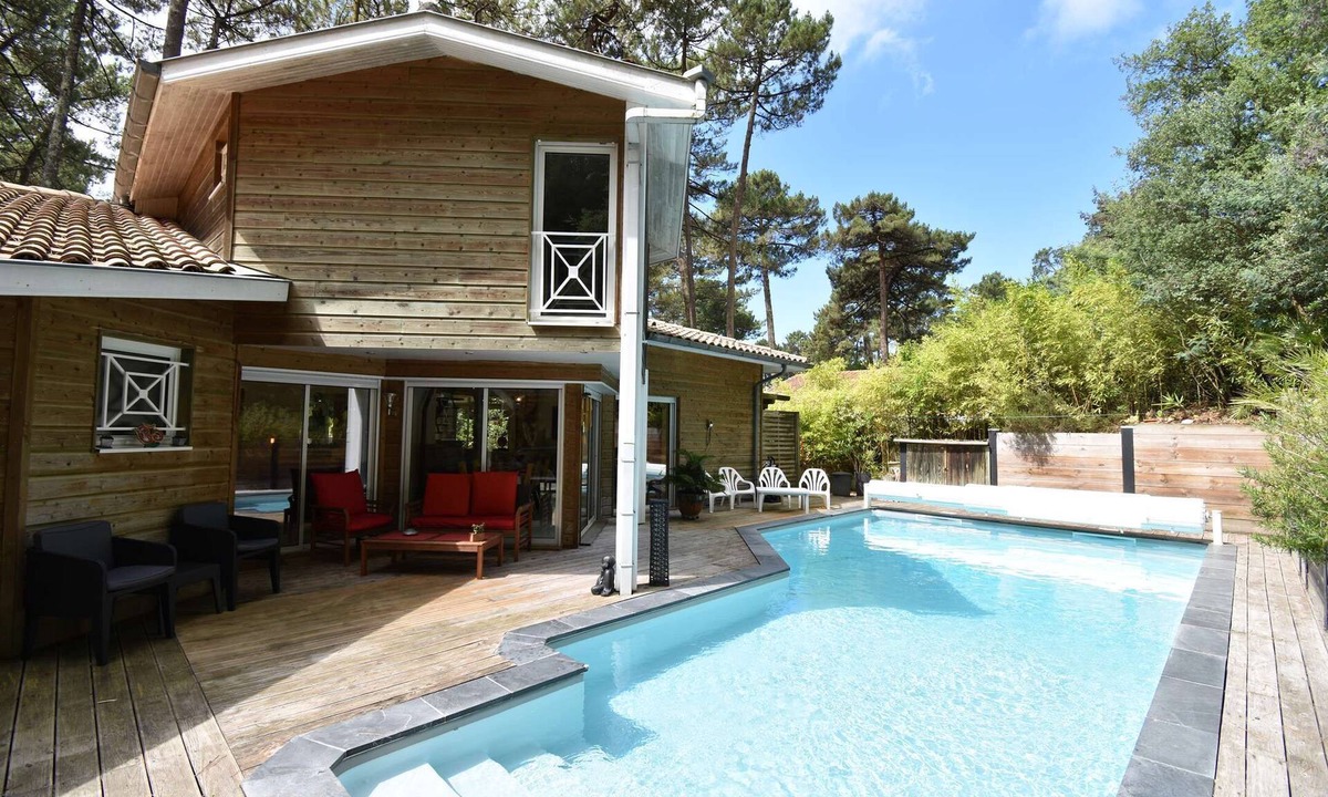 Soorts-Hossegor House | Hossegor “Thaïs”, Pleasant villa with swimming pool for 8 people.