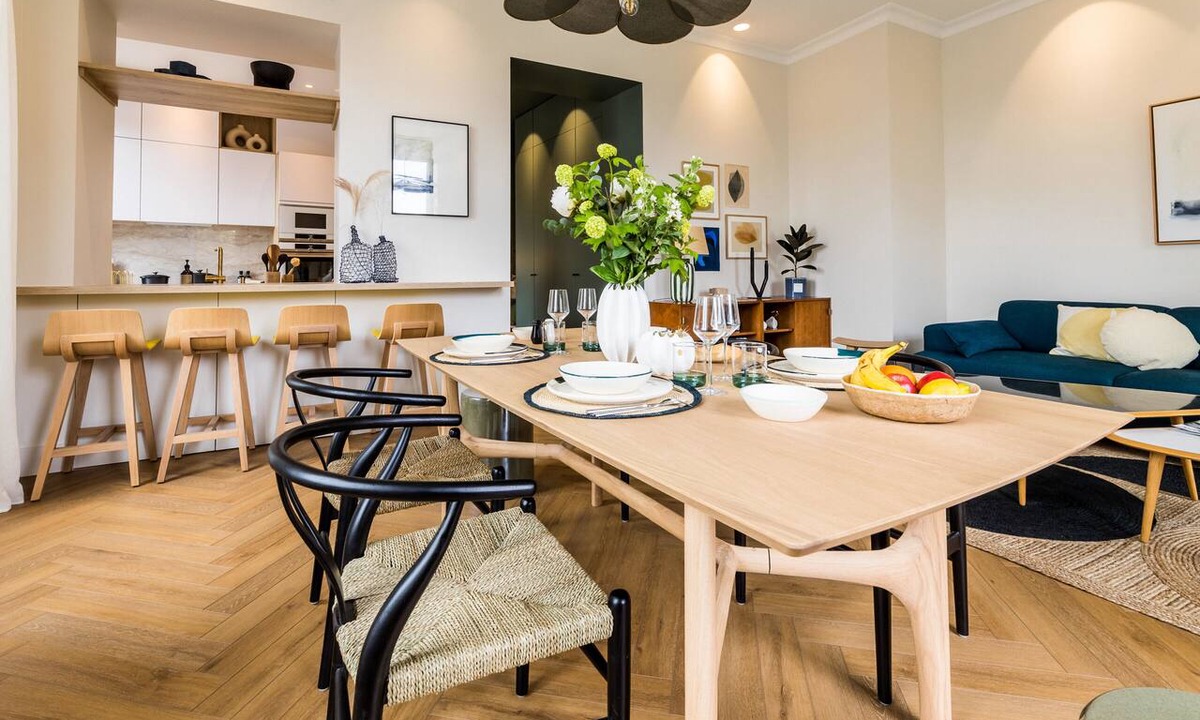 Biarritz City Centre Apartment | HYGGE KEYWEEK Apt 2 bedrooms with parking in Biarritz city center
