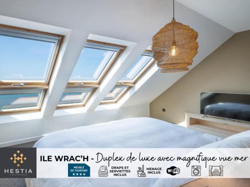 L'Aber Vrac'h Apartment | ILE WRACH - Duplex de luxe avec magnifique vue mer