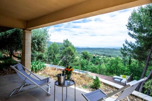 Le Tholonet Apartment | Independent Panoramic Studio with Pool - Le Tholonet