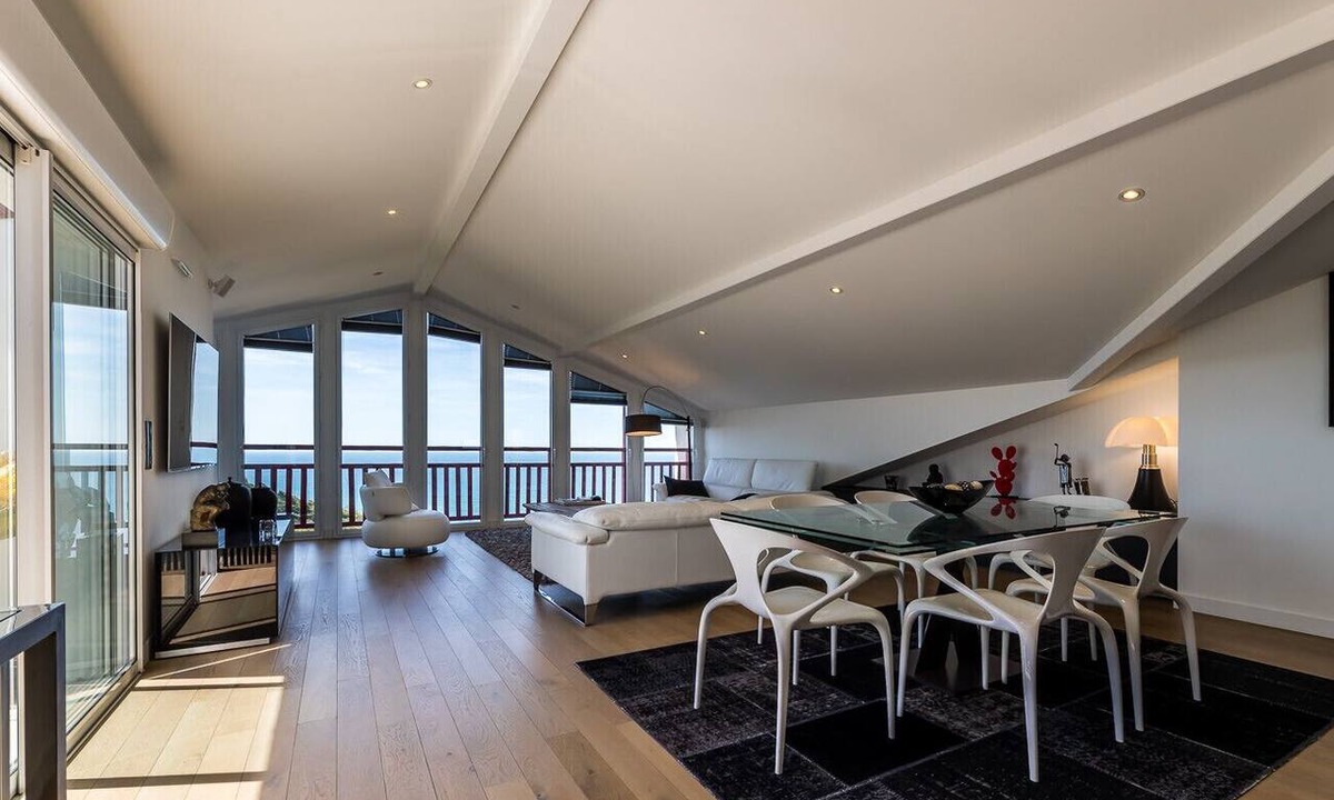 Bidart Apartment | KEYWEEK IRRIKA Duplex Apartment facing the ocean with terrace in Bidart