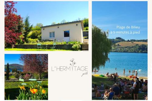 Bilieu House | L'HERMITAGE maisonnette lake view beach 5 min walk
