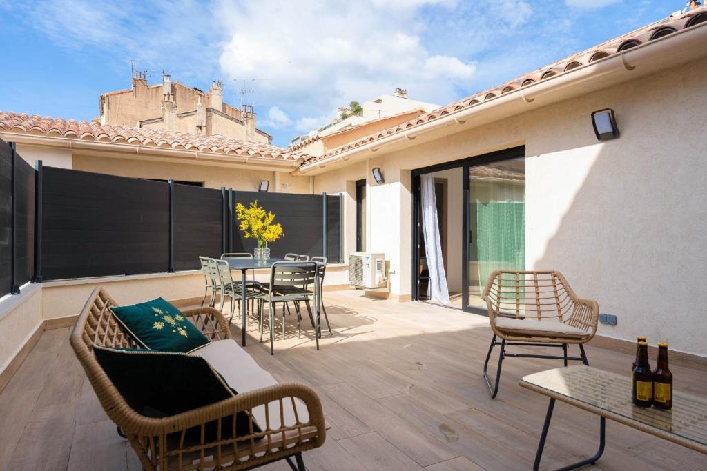 Menpenti House | La Maison Du Parc 4 Standing Terrasse Parking Wifi Clim