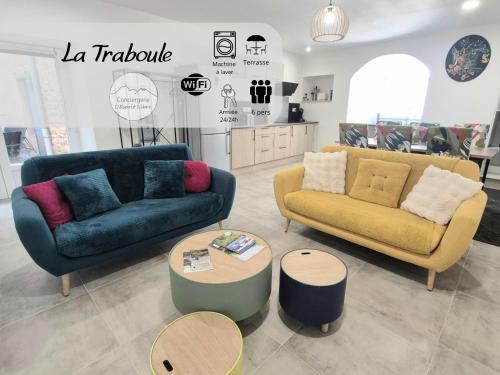 Saint-Germain-Lembron House | La Traboule - Terrasse - 6 pers