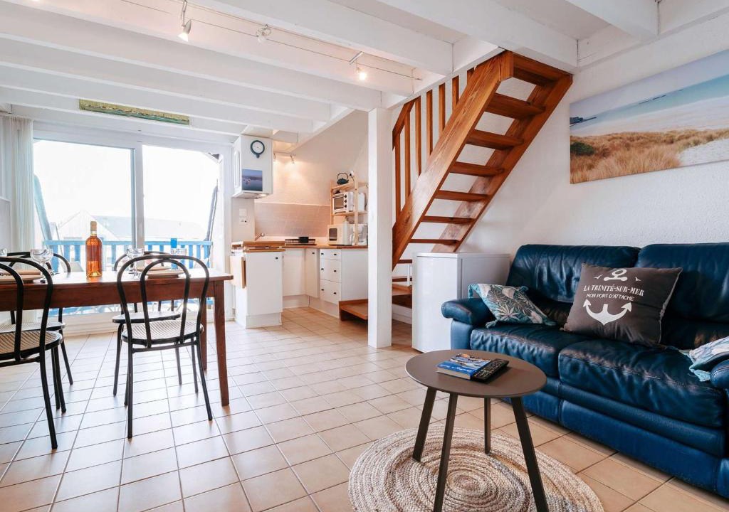 La Trinite-sur-Mer Apartment | La Trinité-sur-Mer : Duplex cosy 3 pièces, proche port et commerces - FR-1-477-164