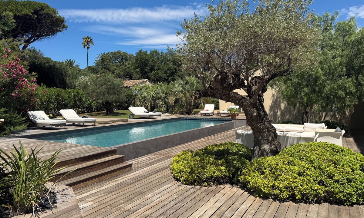 Sainte-Maxime - Saint-Tropez House | La Voile - Beachfront family villa - Pool Direct beach access Saint-Tropez 5 min