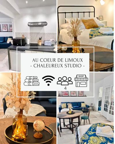 Limoux Apartment | LE COSY - Studio 4 pers - wifi - centre ville