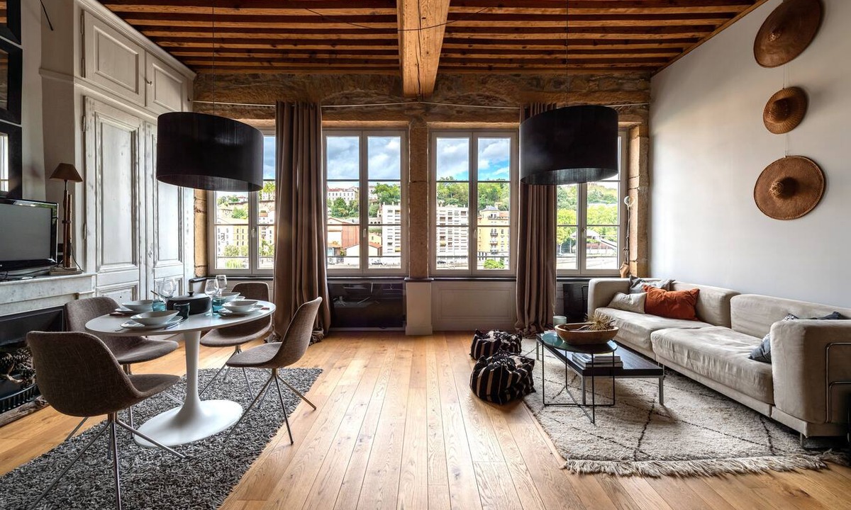 Fourviere Apartment | LE LOFT ETHNIC - Grand Studio avec magnifique vue