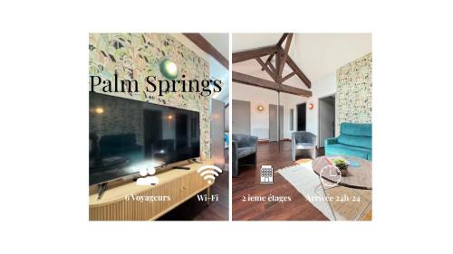 Champ-Capelet Apartment | Le Loft - Palm Strings tout confort 6personnes