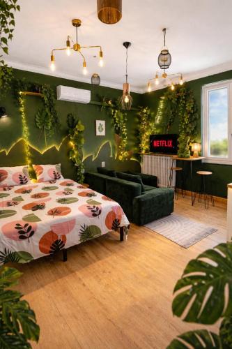 Graulhet Apartment | Le Studio Jungle climatisé