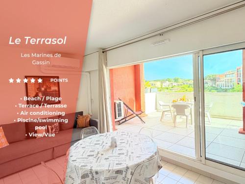 Port Cogolin Apartment | Le Terrasol - Plage accessible à pied - Piscine