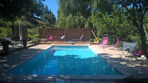 Saint-Martin-de-Bromes Bed & Breakfast | Les Terrasses du Castelleras - Chambres d'hôtes