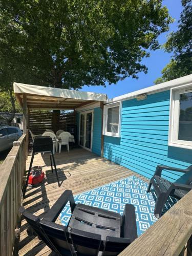 Aureilhan Resort | Location mobile-home confort face au lac