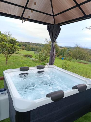 Saint-Sorlin-de-Vienne Villa | Lodge climatisé avec vue panoramique