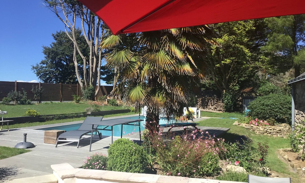 Mesquer House | Longere de Charme Avec Piscine à 3 km de la Plage