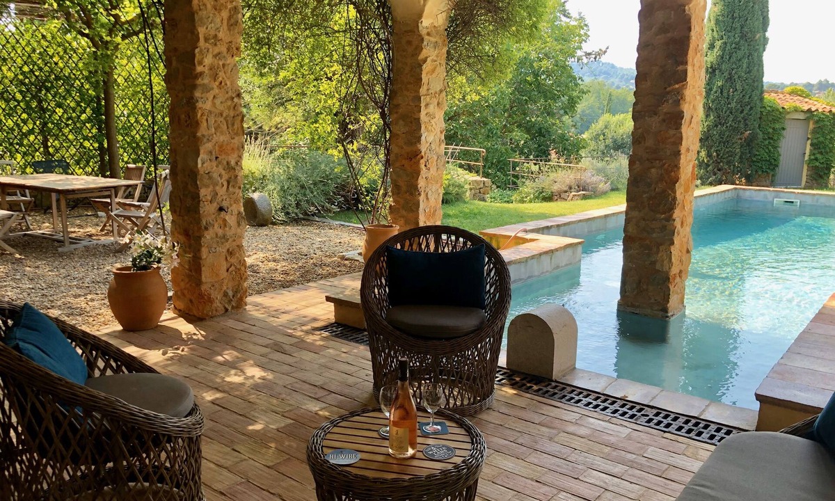 Cotignac House | Magnificent Provencal Bastide with 14m long pool in mature private garden.