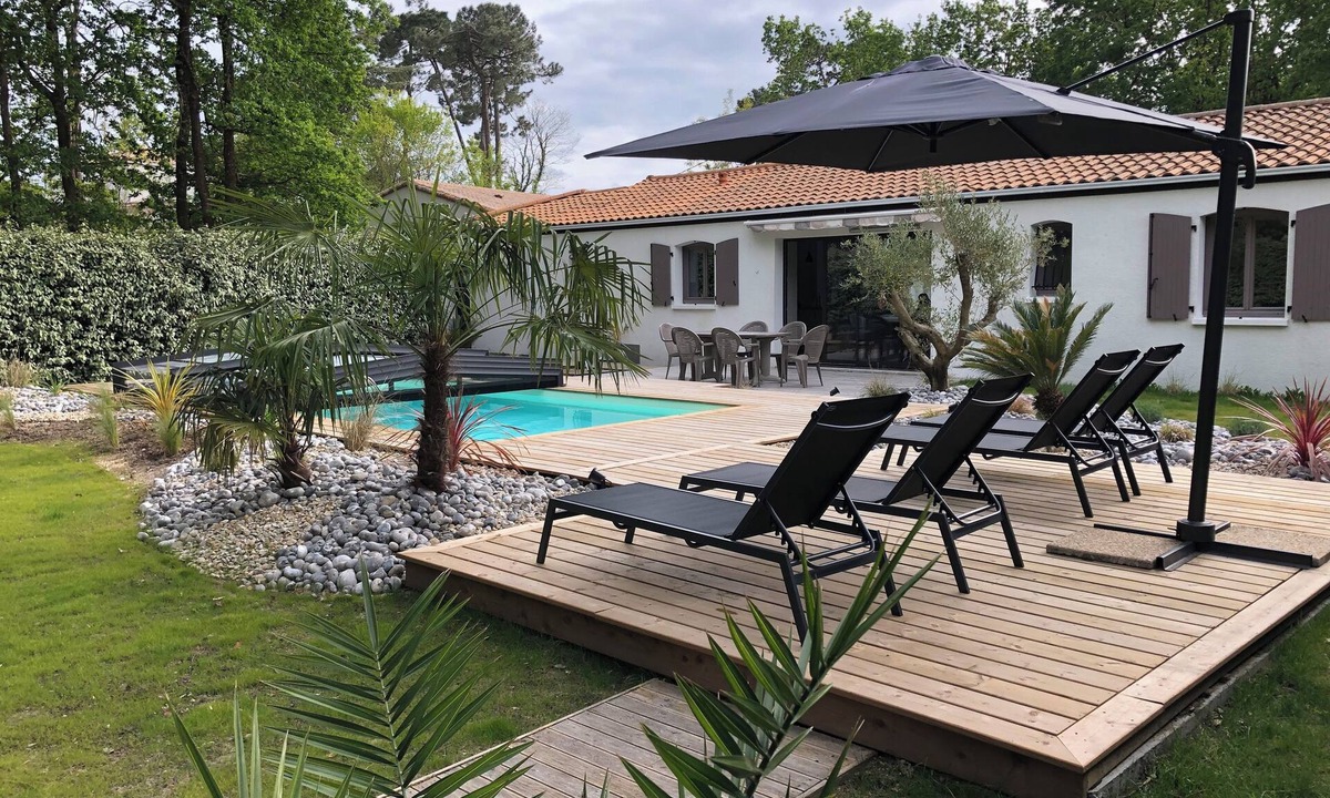 La Tremblade House | Maison Bord de mer Avec Piscine Sécurisée à 1,9 km des Plages