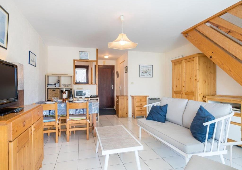 Locmariaquer Villa | Maison mitoyenne 3 pièces avec jardin pour 4 pers à Locmariaquer - FR-1-477-36
