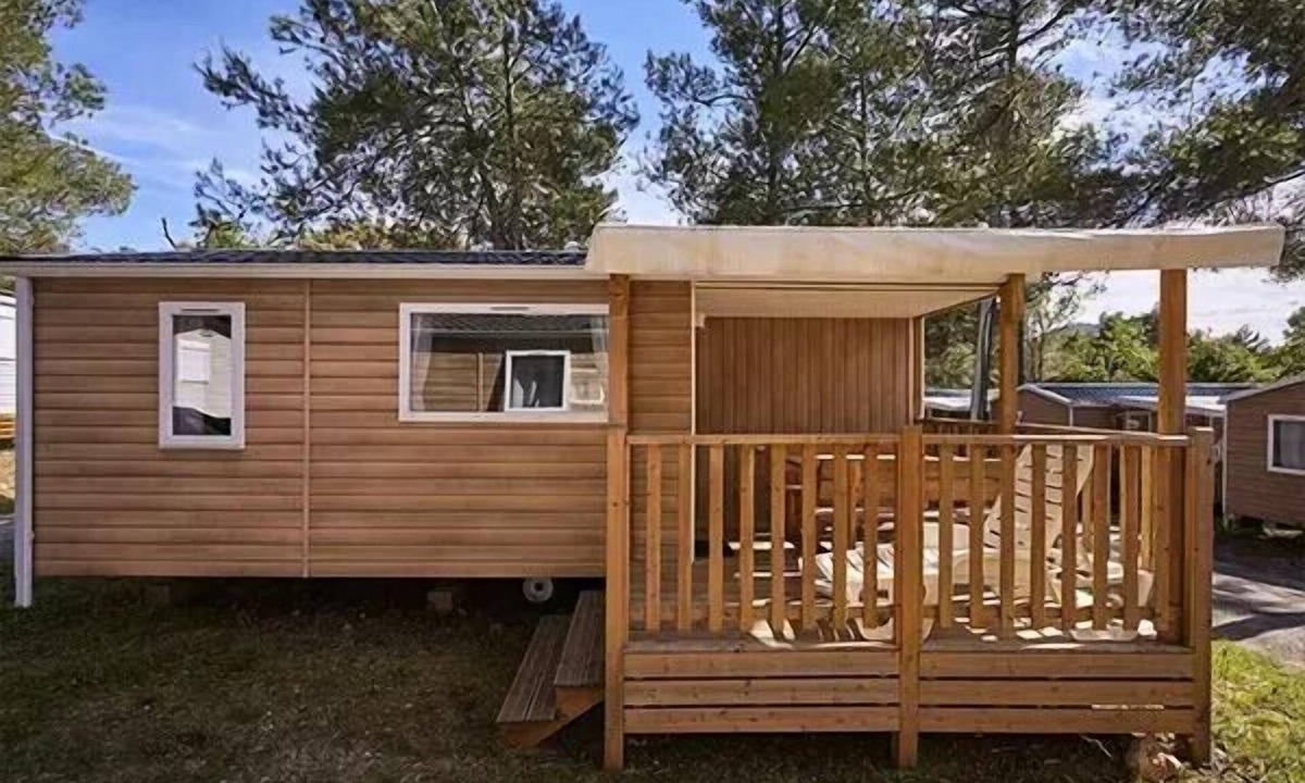 Nans-les-Pins House | Mobile Home | Comfort | 2 Bedrooms | 4 Guests | Small Terrace | A/C